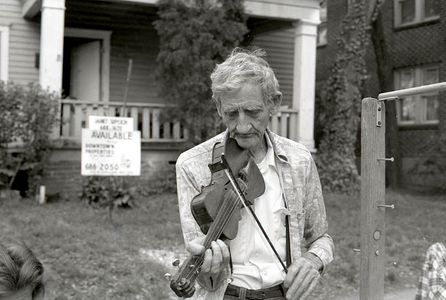 Mr. Wallace, Fiddle Maker,  Atlanta, 1977