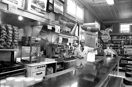 Soda Counter, Atlanta, 1977.