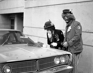Barnum and Bailey Clowns, Atlanta,1977.