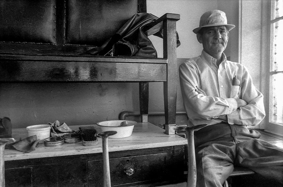 Shoe Shine , 37 years,1978.