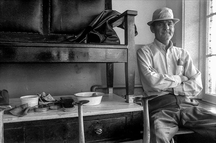 Little Five Points, Shoe Shine,28 yrs.