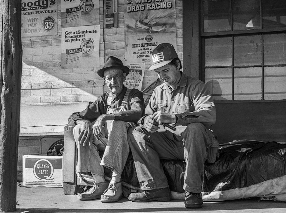 Whittlin', Gillsville, GA, 1980