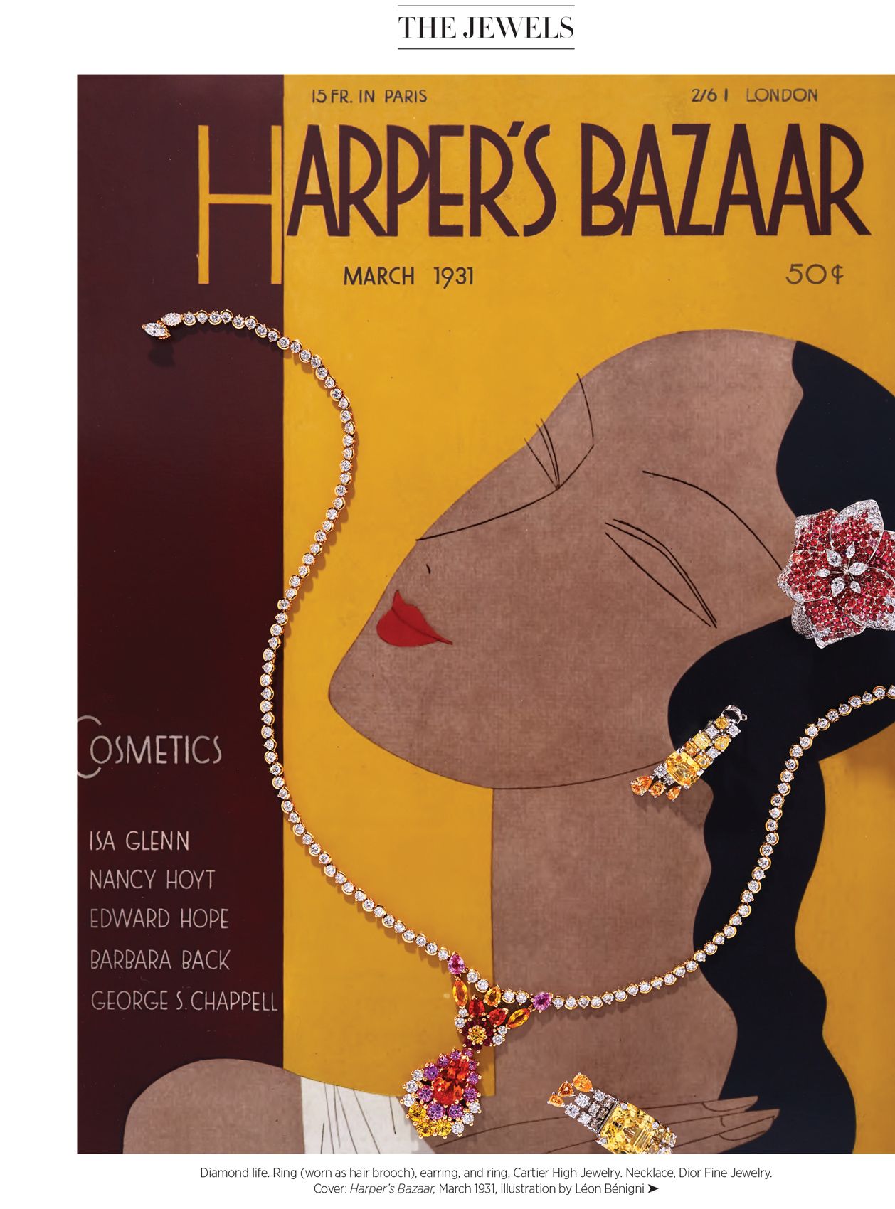 Vintage Glamour Harpers Bazaar