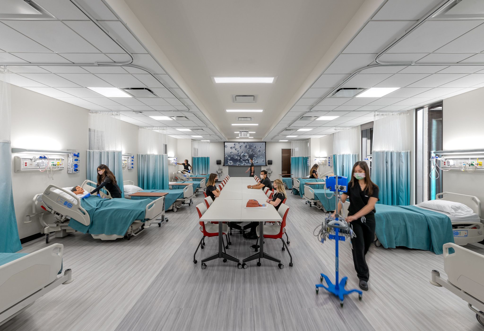Univeristy of Houston-Victoria at Katy Medical Room