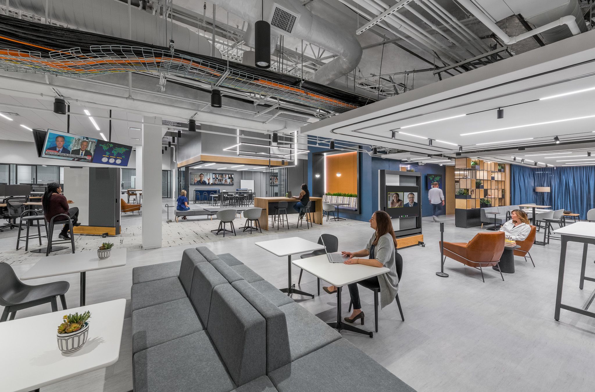 Office Space Designed by Nelson Worldwide