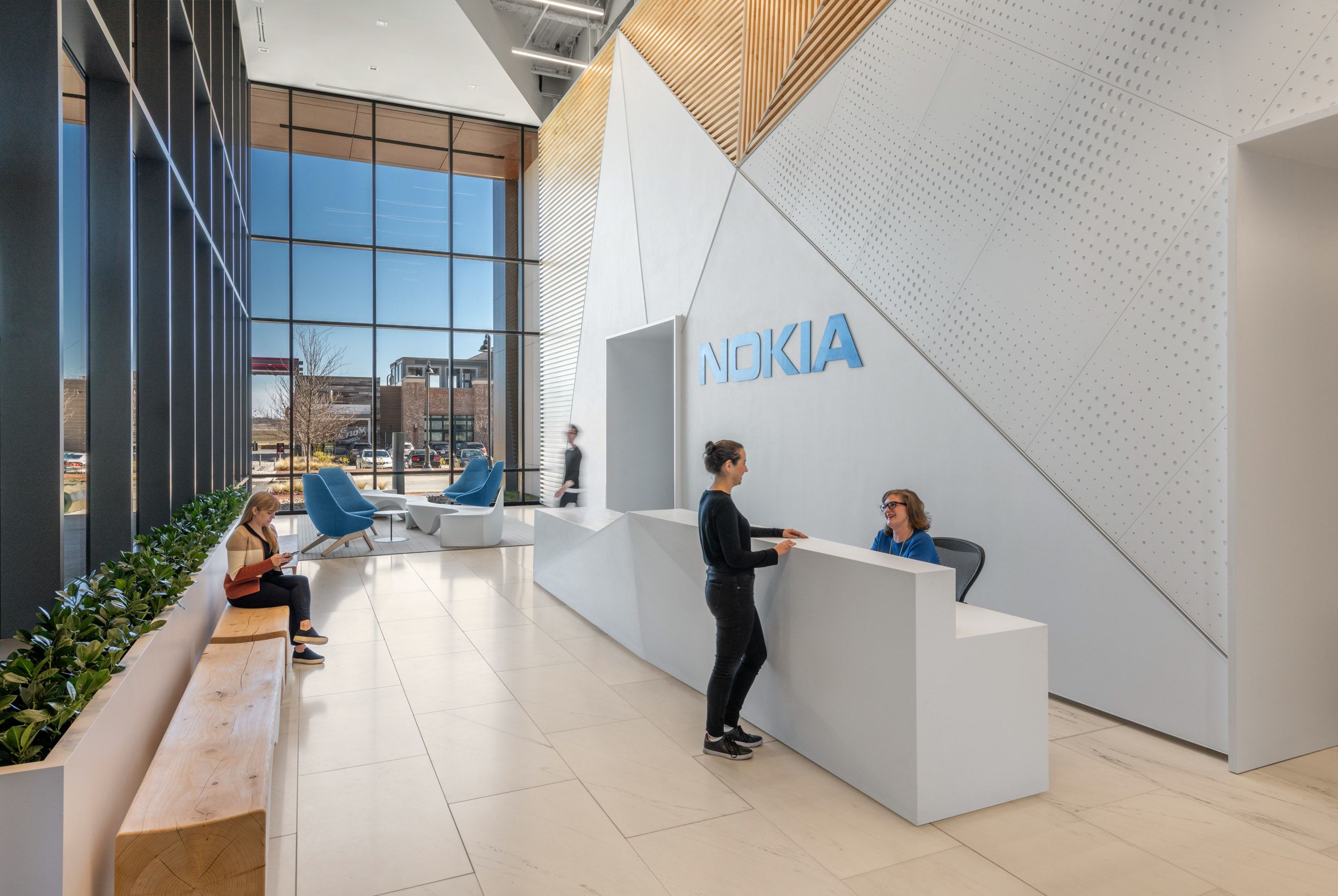 Nokia HQ Front Lobby