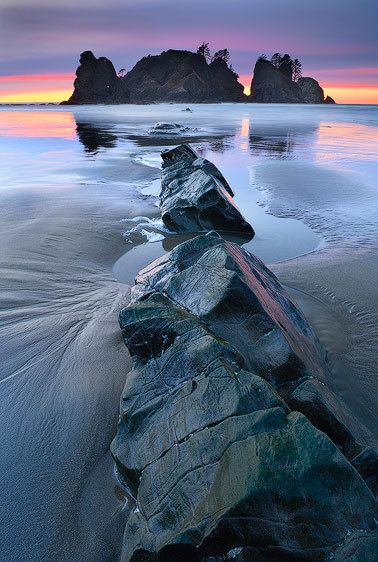 Olympic National Park, Washington Leading to Light, Point of the Arches