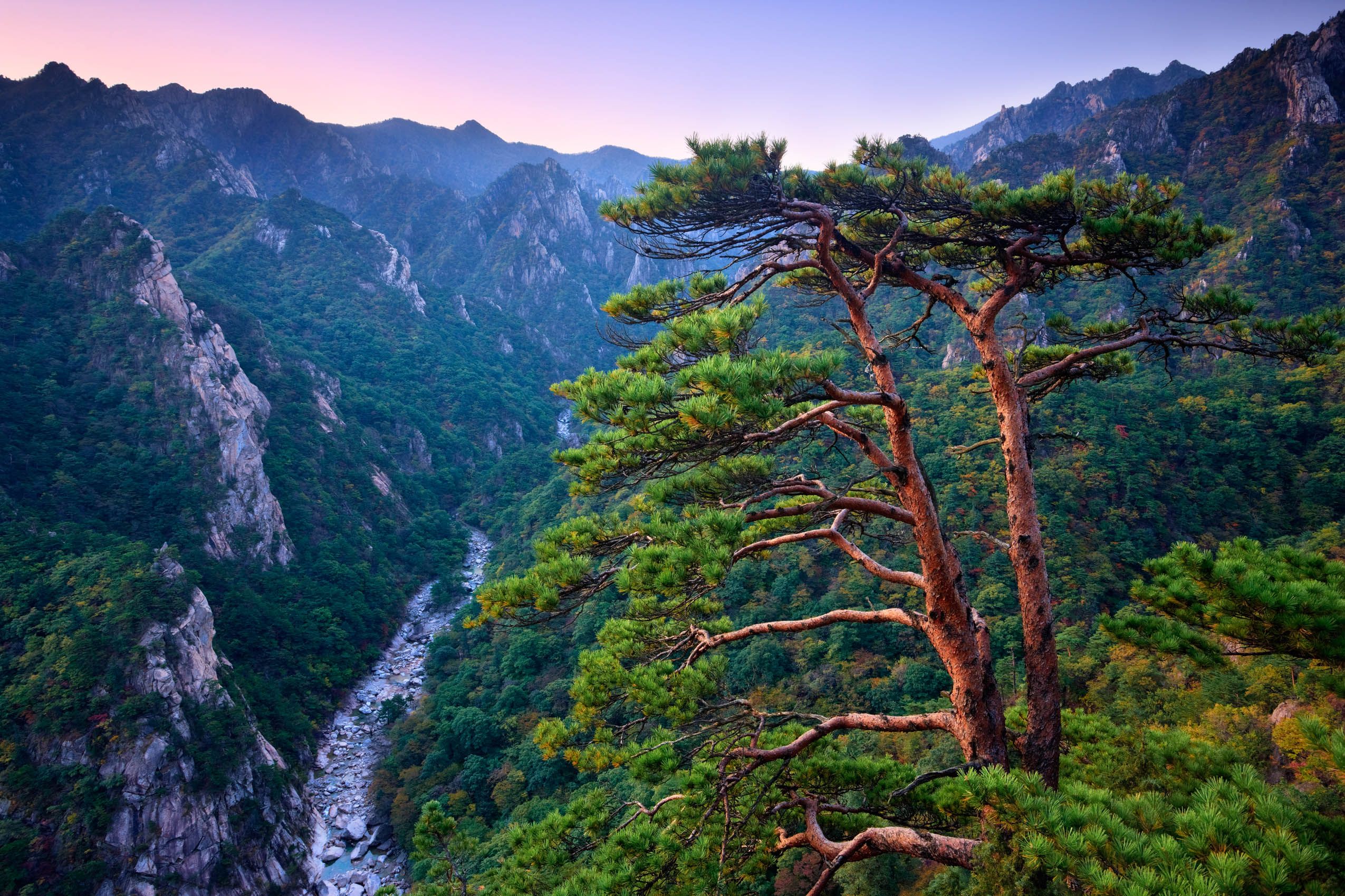 SeorakSan National Park, Korea Above BiSeonDae