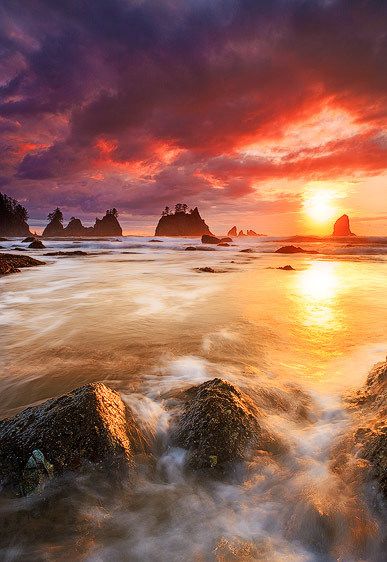 Olympic National Park, Washington Heaven and Sea, Point of the Arches