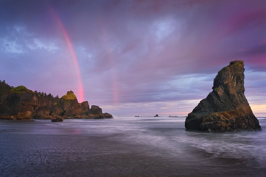 Olympic National Park, Washington Ruby Rainbows