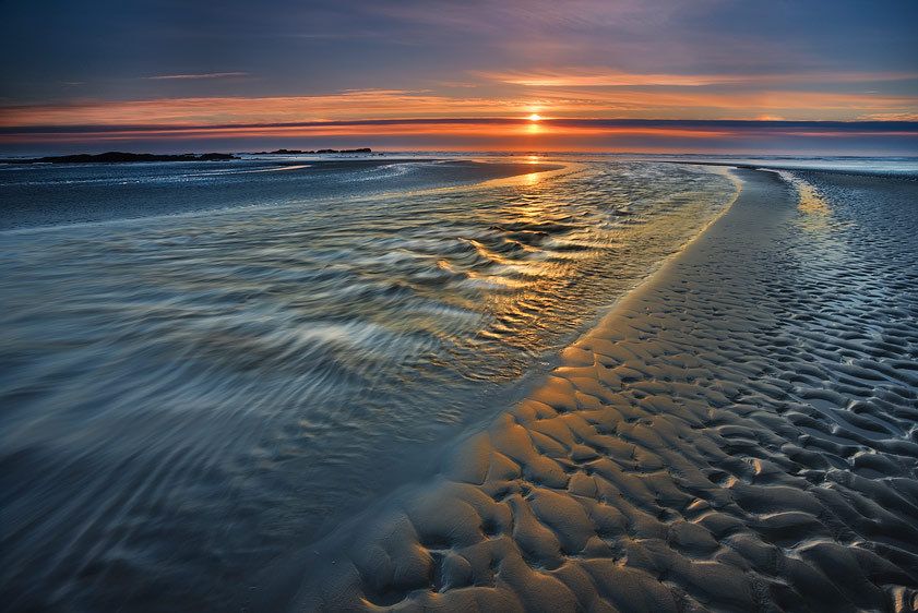 Olympic National Park, Washington Last Sunset, Kalaloch