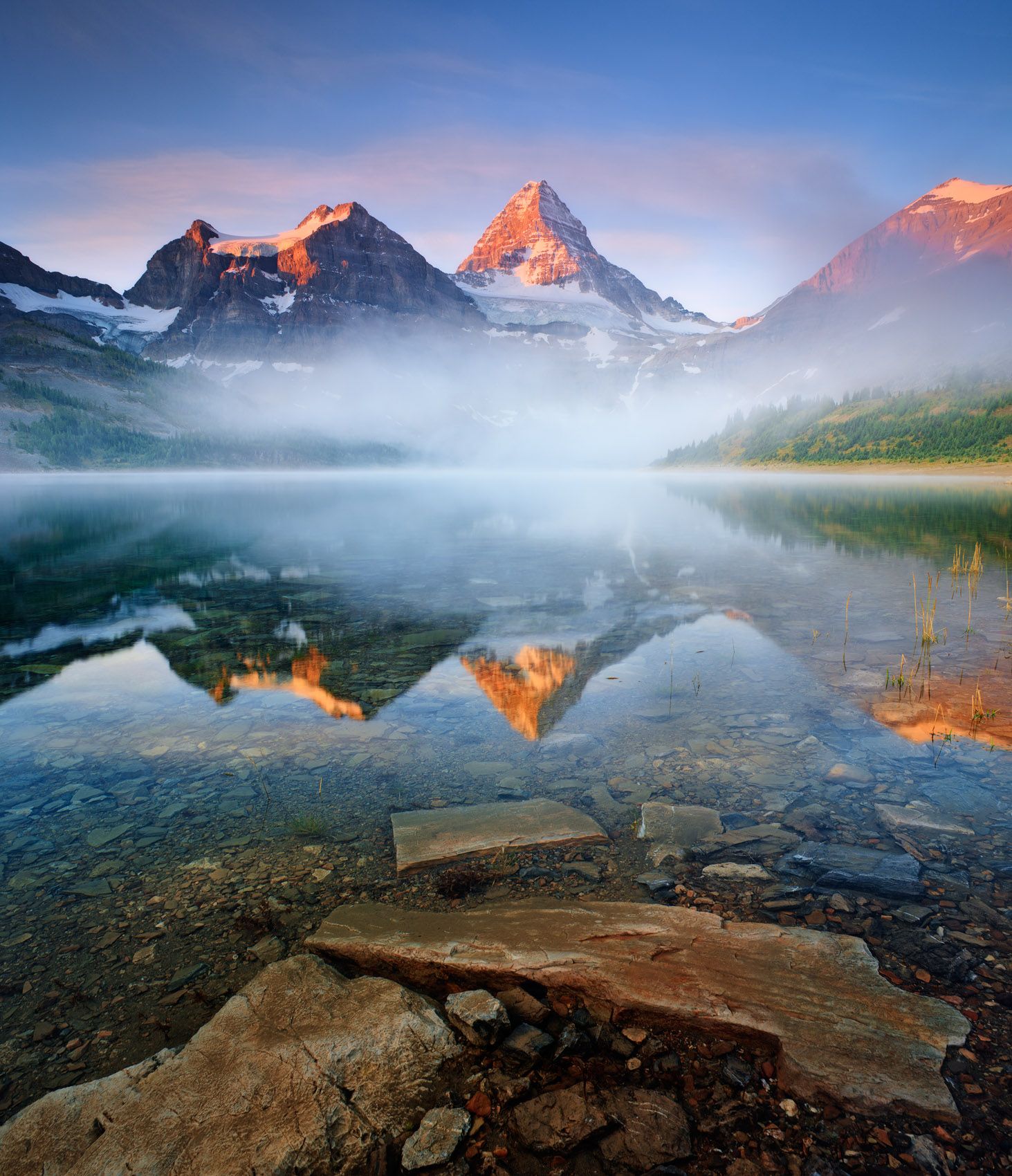 Mount Assiniboine Provincial Park, British Columbia When Sun Meets Sky