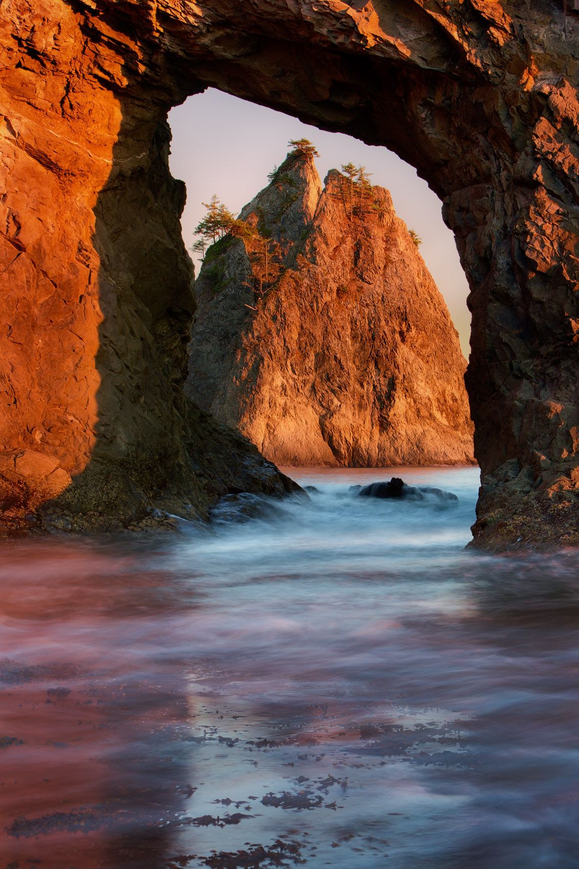 Olympic National Park, Washington Rushing the Hole