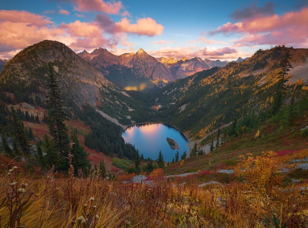 Autumn Evening Tapestry, Maple Pass