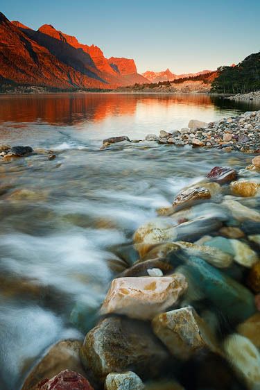Glacier National Park, Montana Rising Sun, Lake Saint Mary