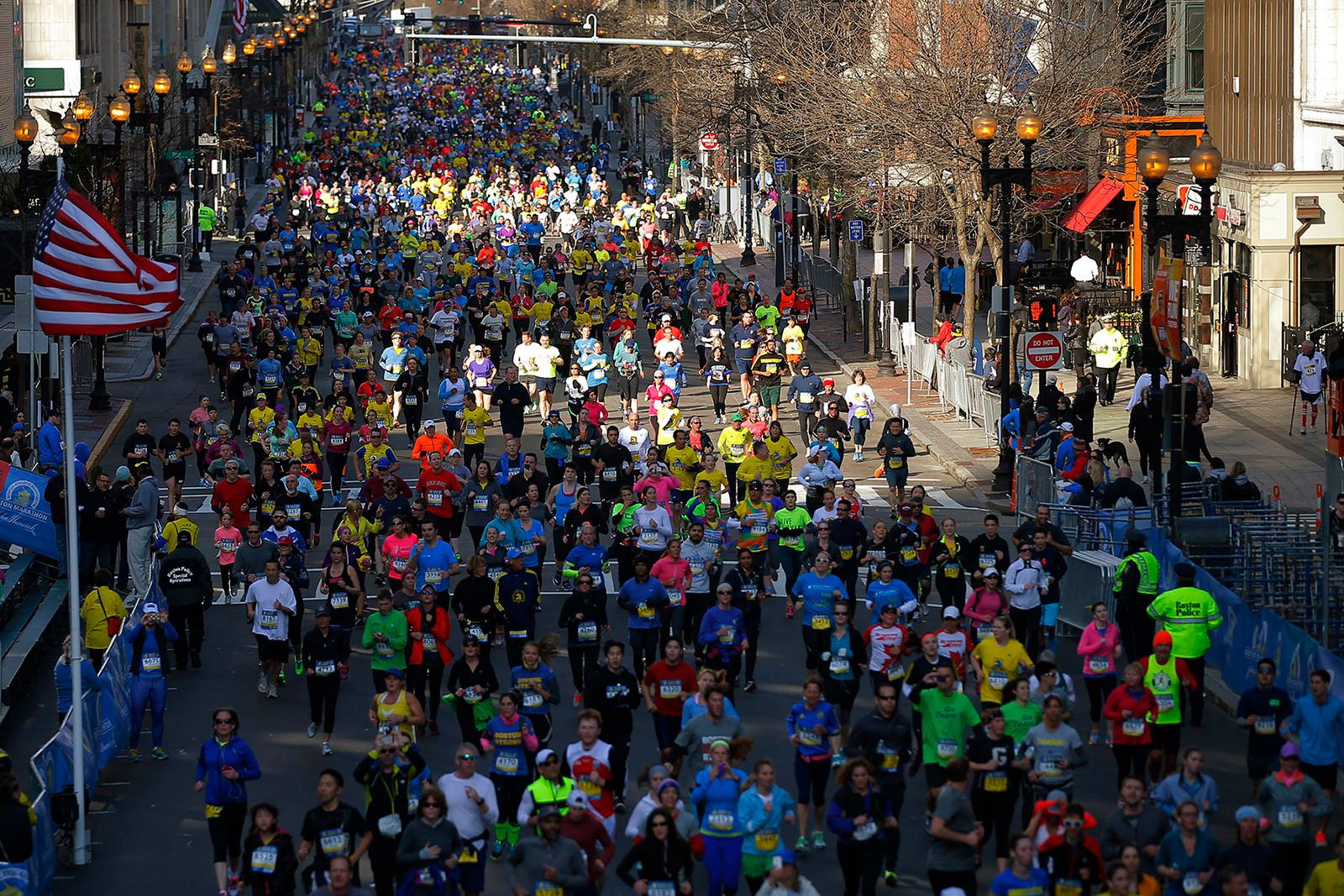 BOSTON MARATHON: ONE YEAR LATER -- THE ONE YEAR ANNIVERSARY OF THE BSTON MARATHON BOMBINGS REMEMBERED FROM TEH DATE OF THE ANNIVERSAYR, FEBRUARY 15, THROUGH TO THE 118TH RUNNING OF THE BOSTON MARATHON.