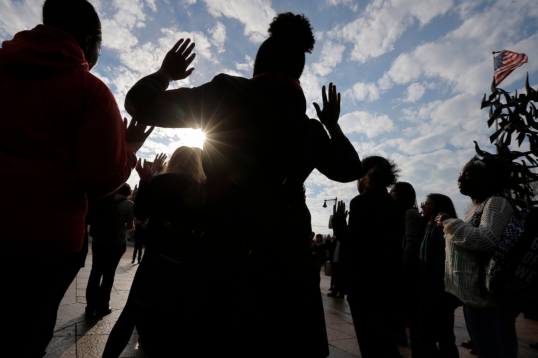 BLACK LIVES MATTER -- DEMONSTRATIONS AGAINST RECENT GRAND JURY DECISIONS NOT TO INDICT POLICE OFFICERS IN THE DEATHS OF MICHAEL BROWN AND ERIC GARNER CROSSED BOSTON FOR MANY DAYS.