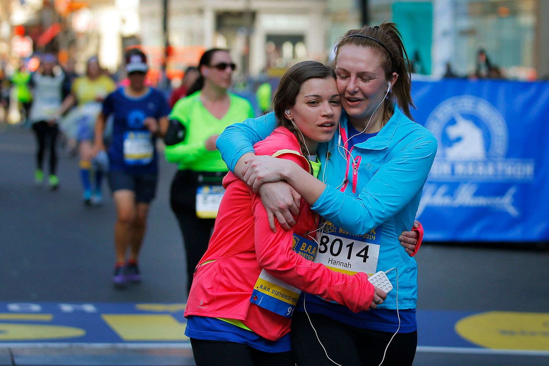BOSTON MARATHON: ONE YEAR LATER -- THE ONE YEAR ANNIVERSARY OF THE BSTON MARATHON BOMBINGS REMEMBERED FROM TEH DATE OF THE ANNIVERSAYR, FEBRUARY 15, THROUGH TO THE 118TH RUNNING OF THE BOSTON MARATHON.