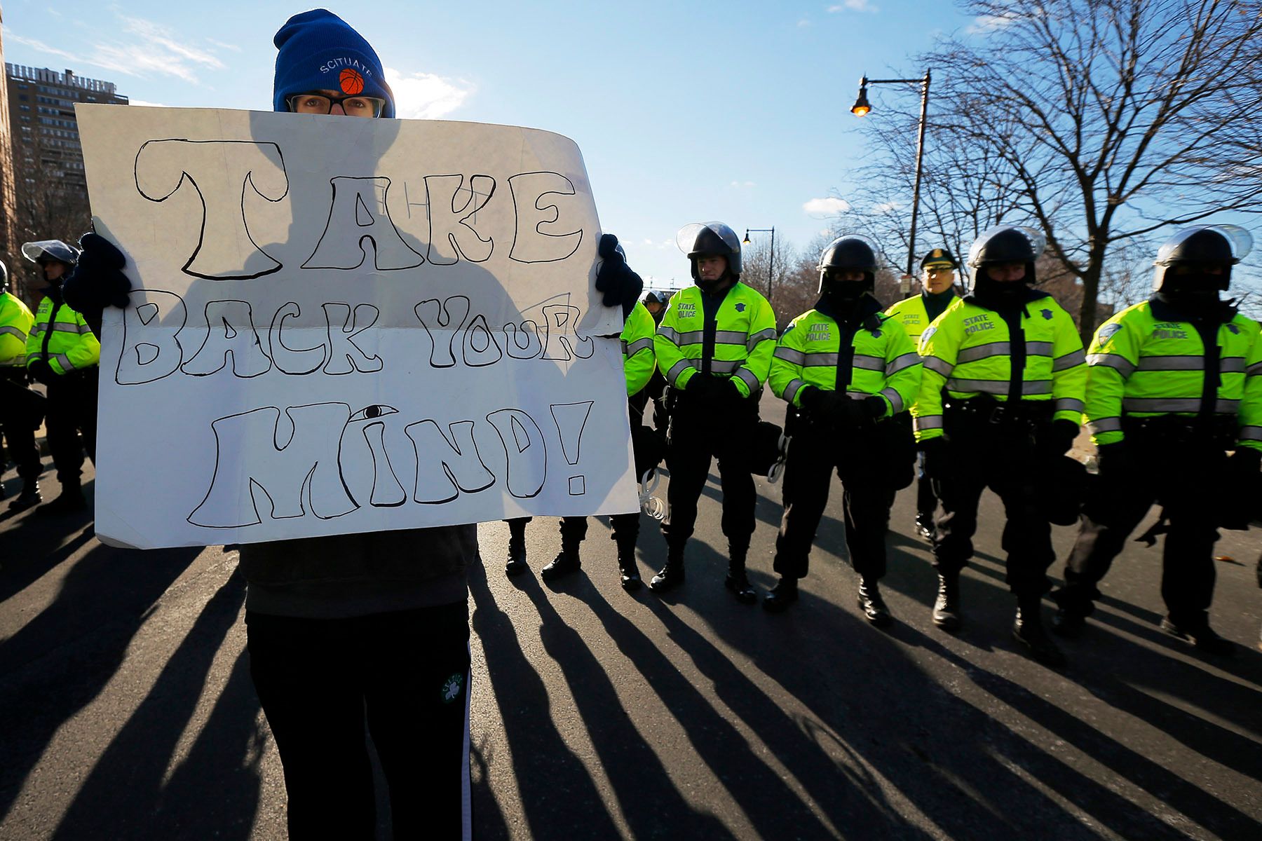 BLACK LIVES MATTER -- DEMONSTRATIONS AGAINST RECENT GRAND JURY DECISIONS NOT TO INDICT POLICE OFFICERS IN THE DEATHS OF MICHAEL BROWN AND ERIC GARNER CROSSED BOSTON FOR MANY DAYS.