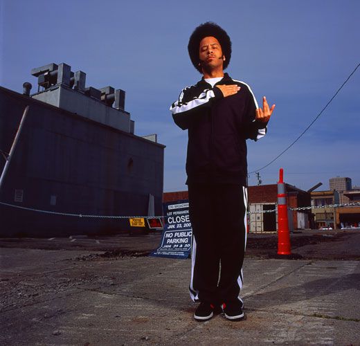 Raymond "Boots" Riley, founder of The Coup