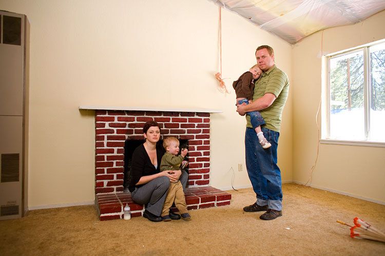 Reader's Digest story on the foreclosure crisis The Adams Family