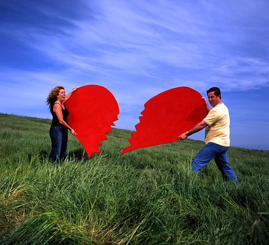 Founders of an online breakup service Breakup Service