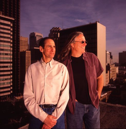 Jeff Goodby and Rich Silverstein shot for AdWeek Magazine. Goodby, Silverstein & Partners