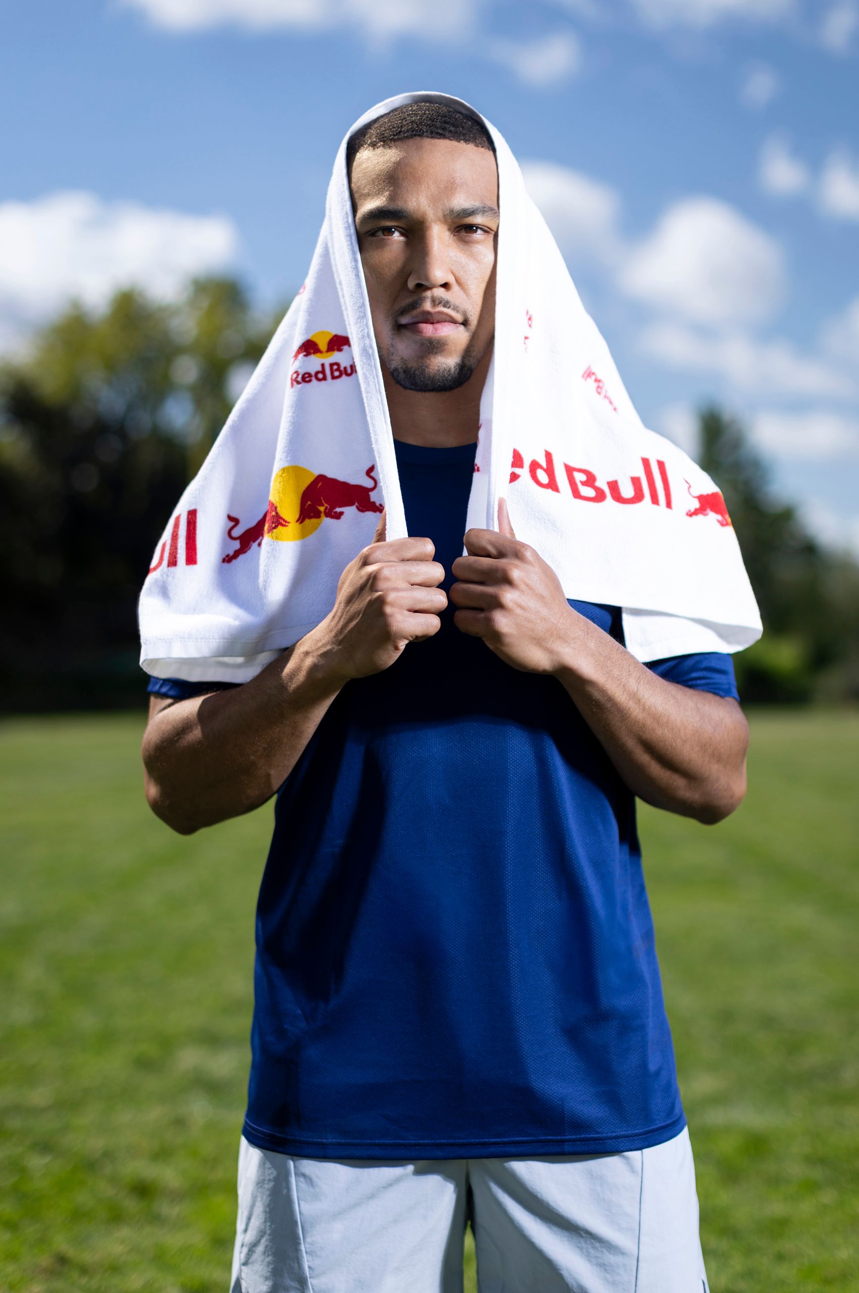 Portrait of football player Amon Ra St Brown Detroit, MI Amon Ra St Brown