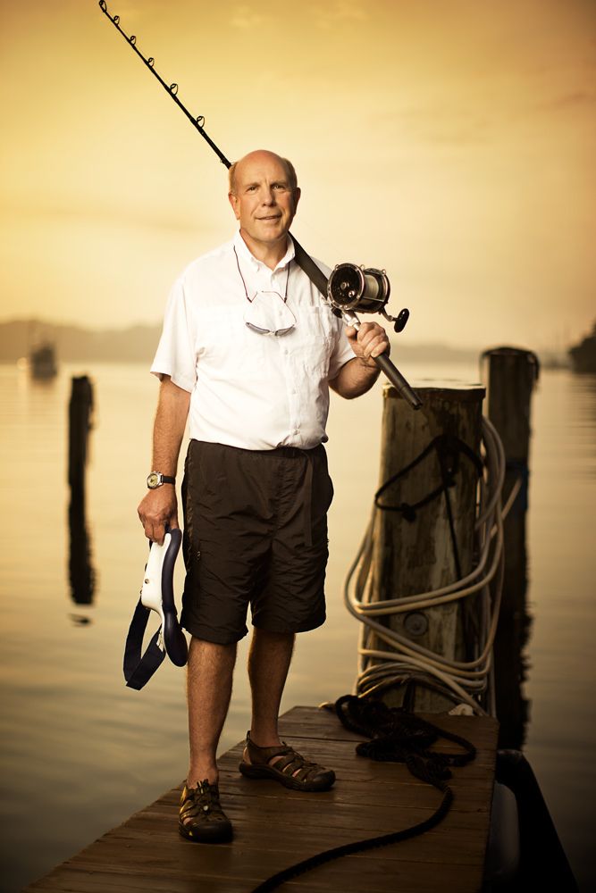 Fishing Portrait for Editorial