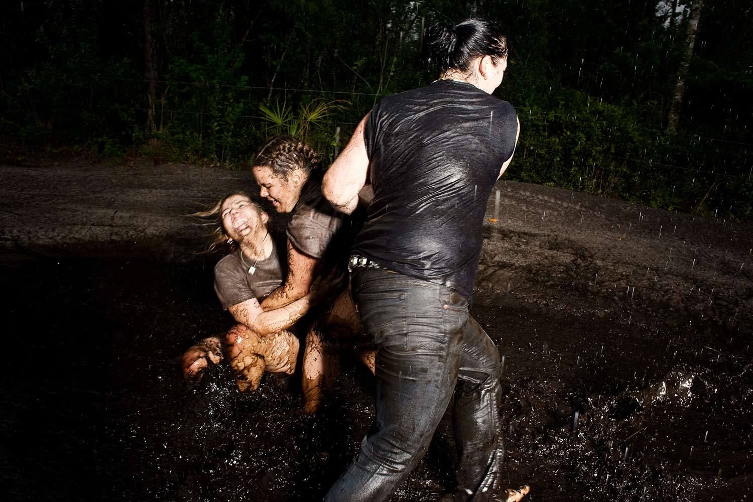 Mud Wrestling - Orlando, Florida Action and Adventure Event Photography