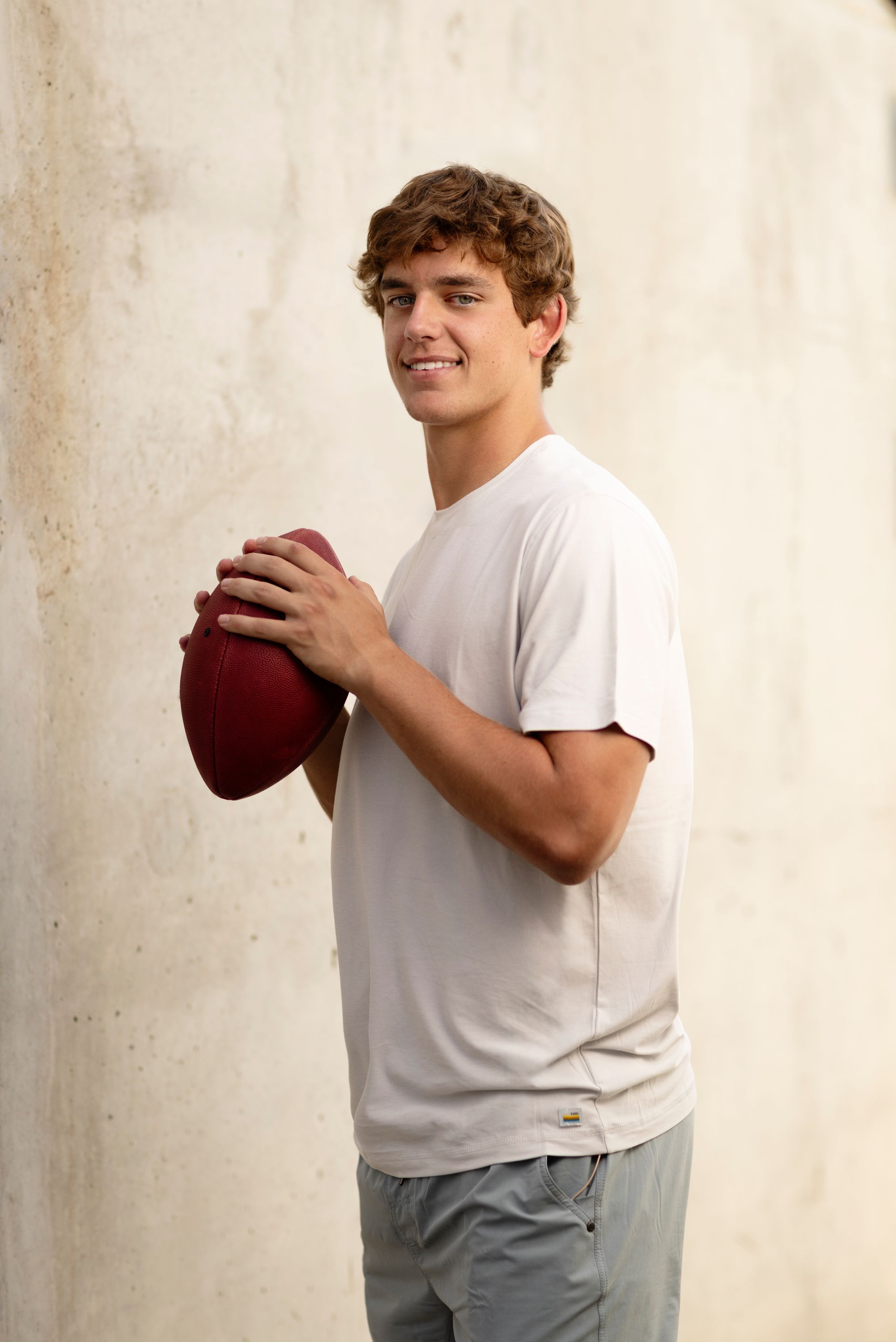 Portrait of Quarterback Arch Manning Arch Manning