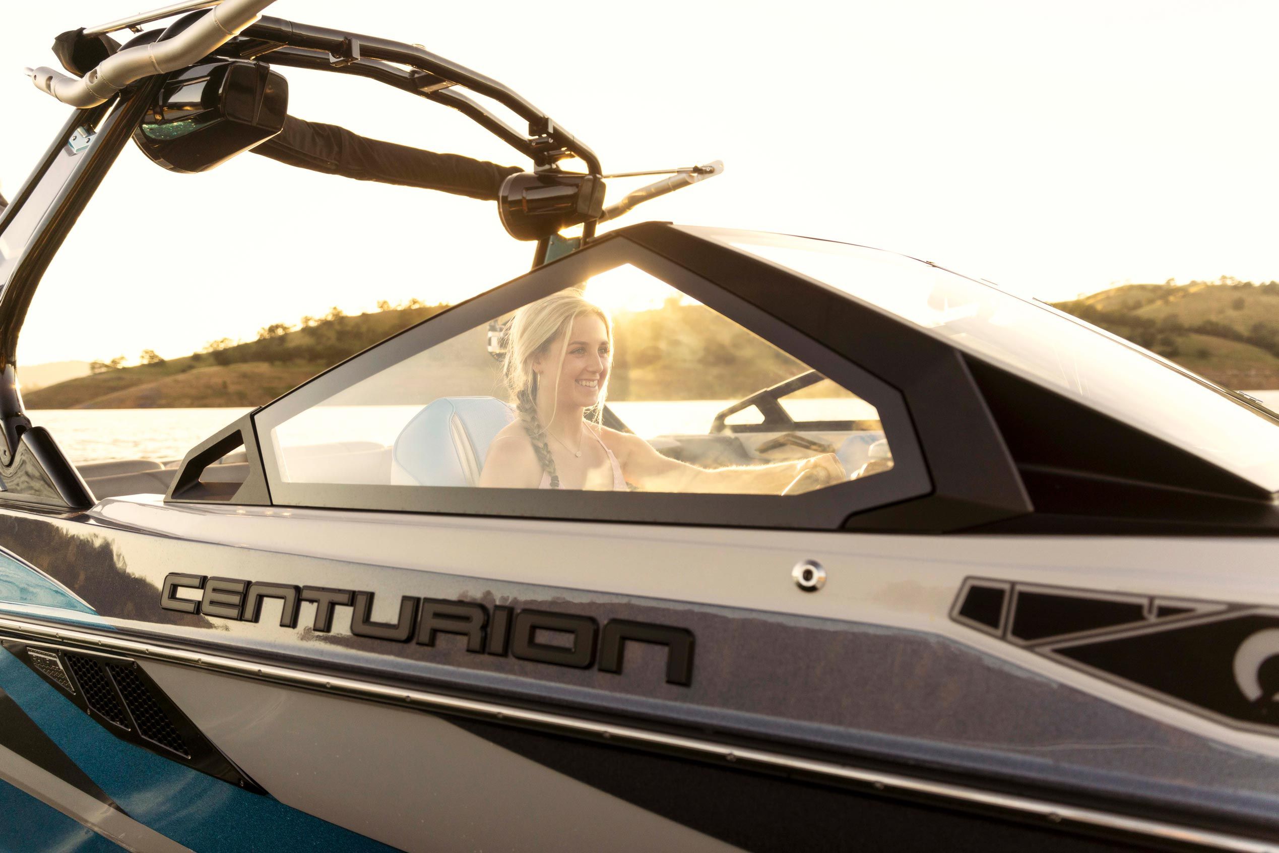 Wakesurfer Whitley Stewart