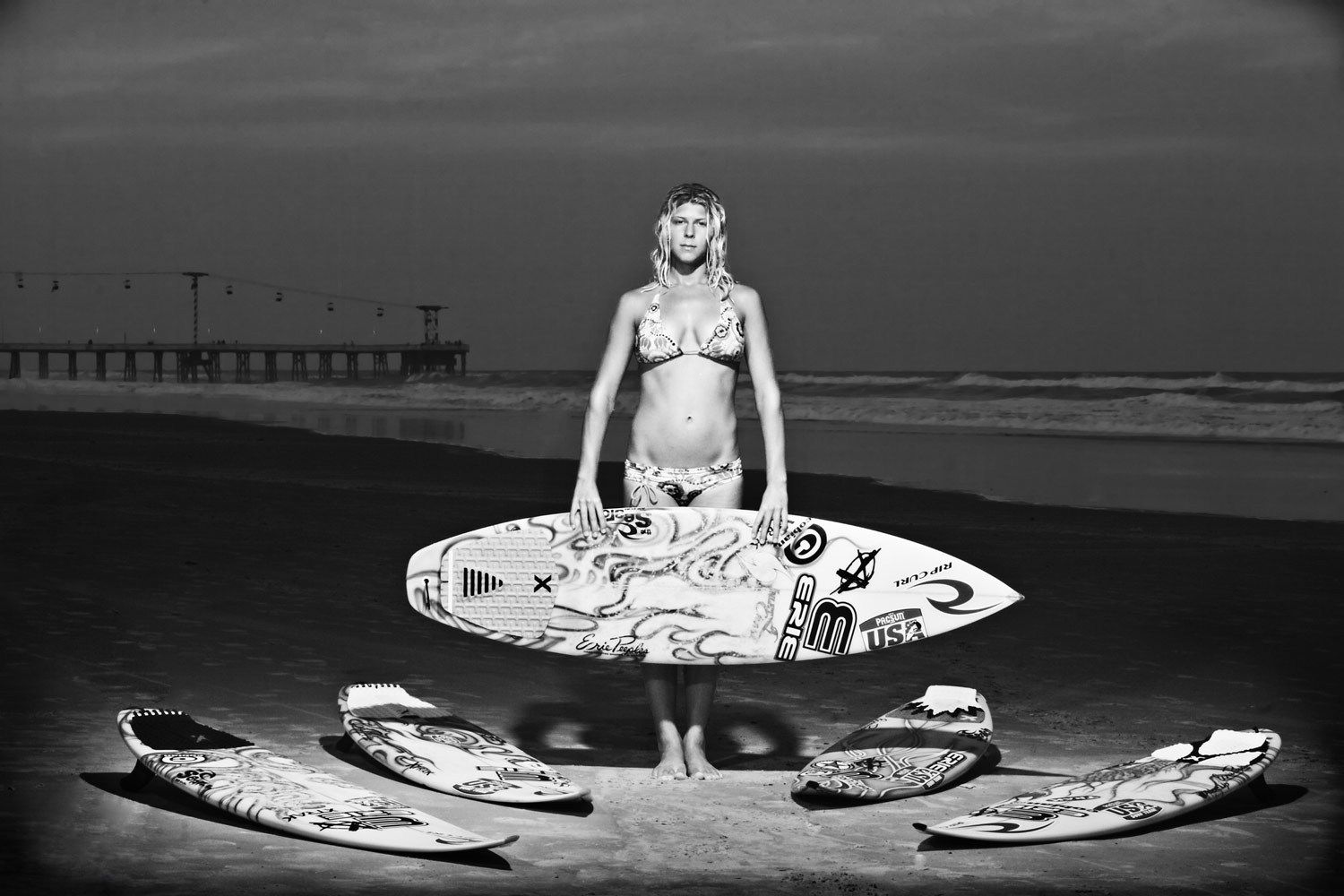Amy Nichol Surfer Portrait Photoshoot