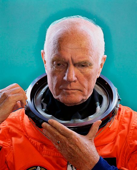 john glenn portrait