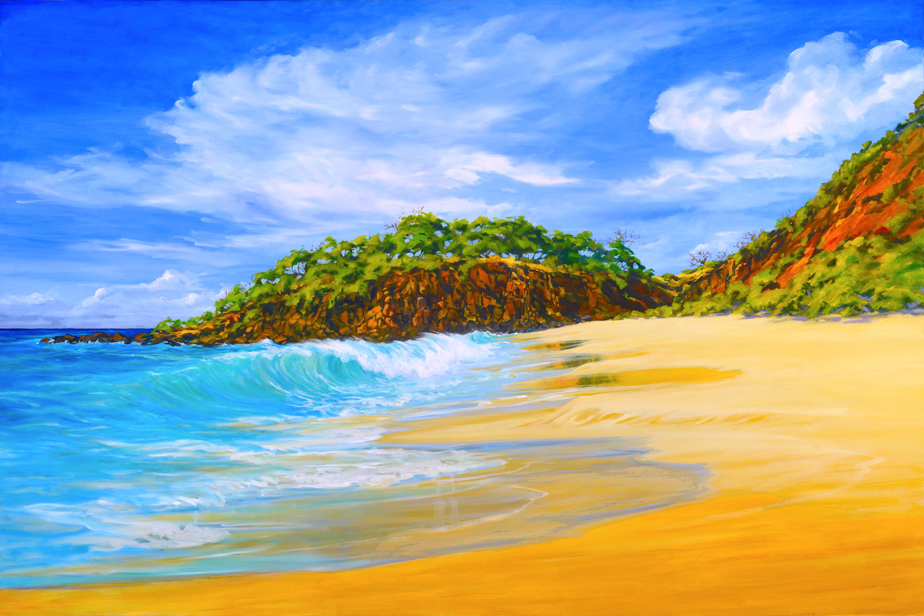 Original oil on canvas Makena