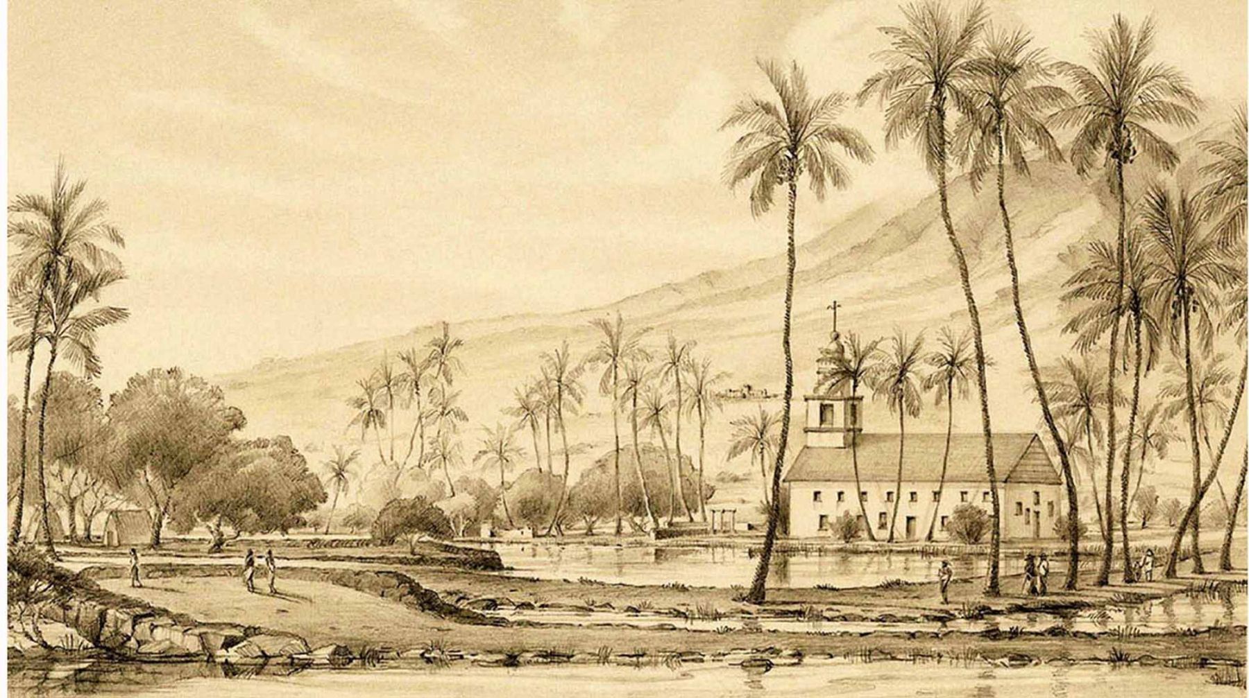 Mokuhinia Pond circa 1840