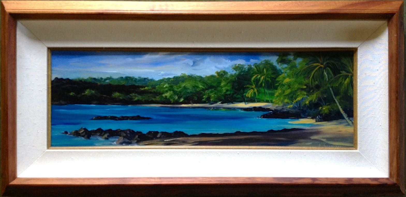 10'X30" oil on canvas La Perouse Bay