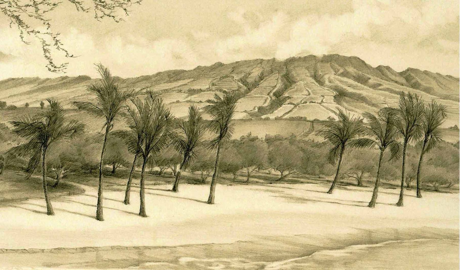 Ka'anapali Beach circa 1957