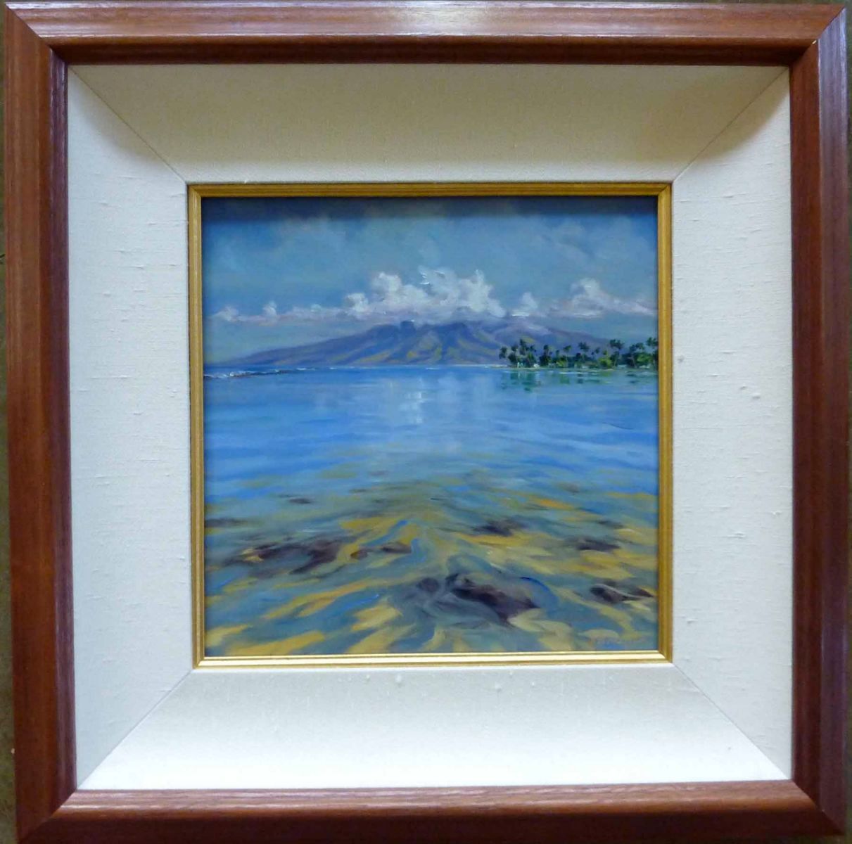 10"x10" oil on panel Mala Paddle