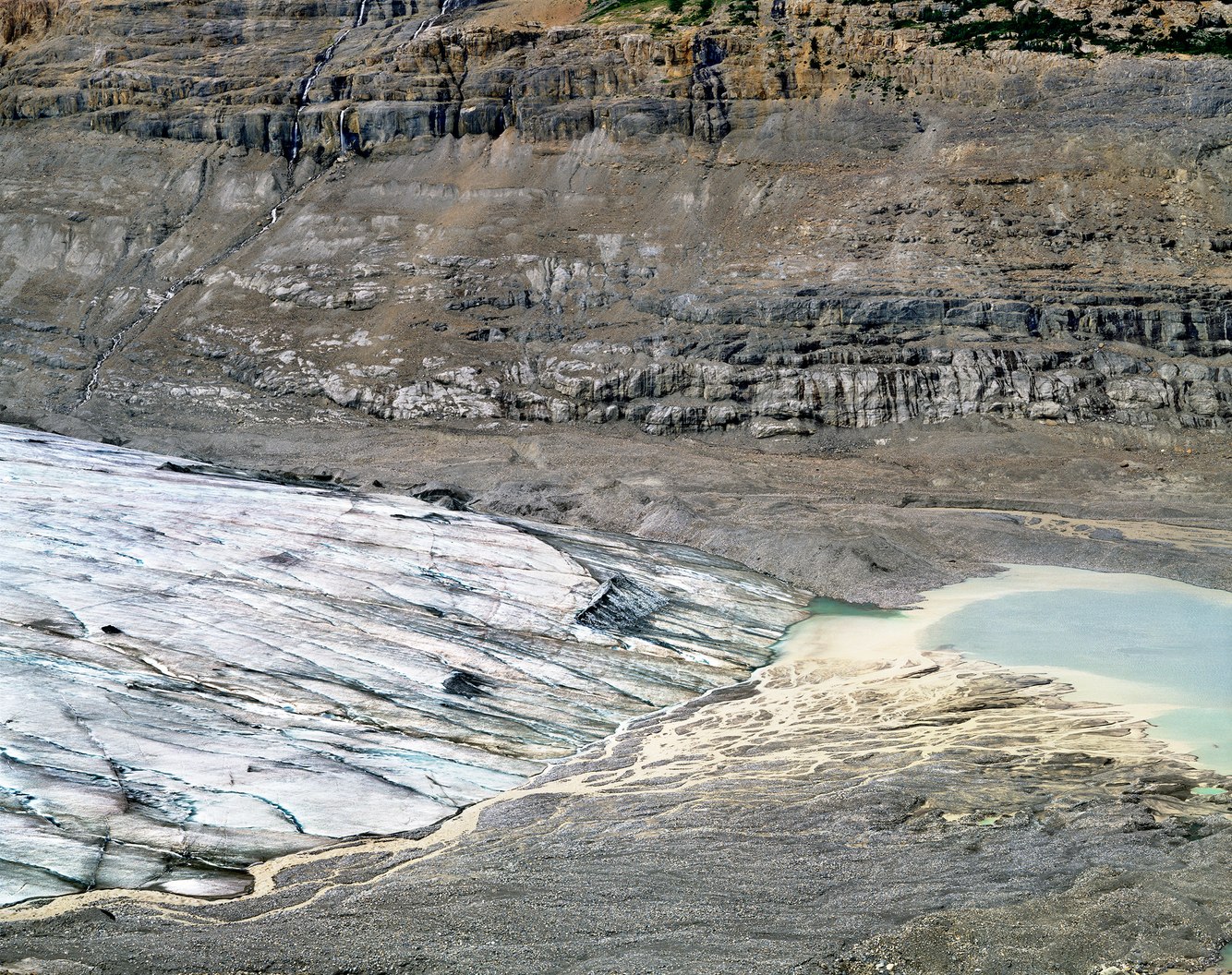 113. Toe of Saskatchewan Glacier, Columbia Icefields, Alberta, Canada 7.6.2025.jpg