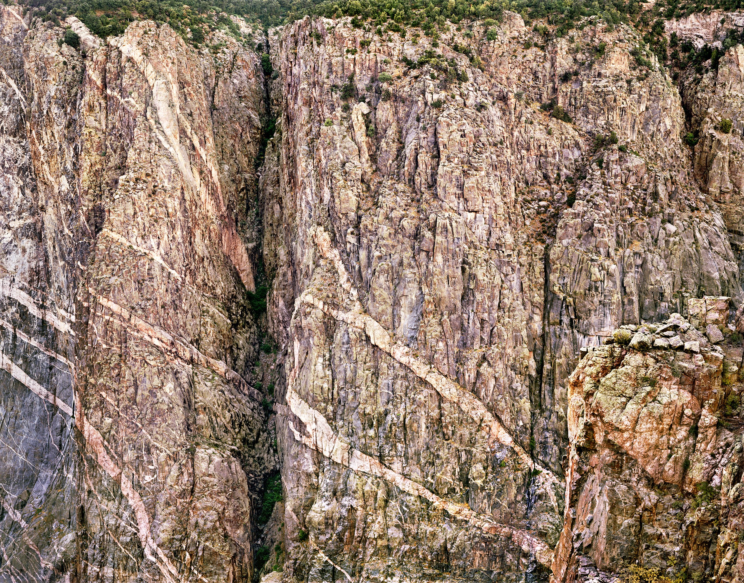 Painted Wall, North Rim, Black Canyon of the Gunnison, Colorado 