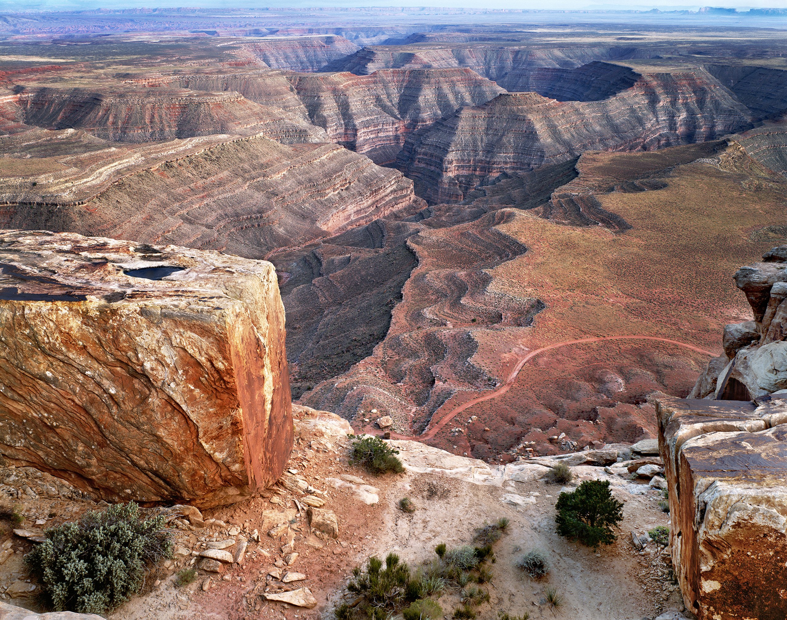 Muley Point Overlook, above San Juan River, Utah