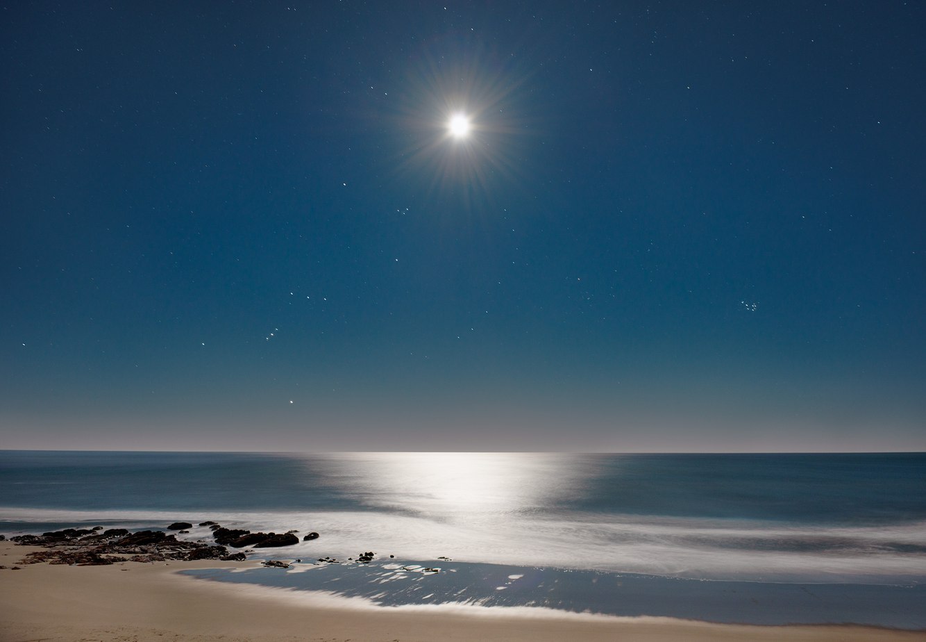 32. Full Moon, Orion, Lincoln City Beach, Oregon.jpg