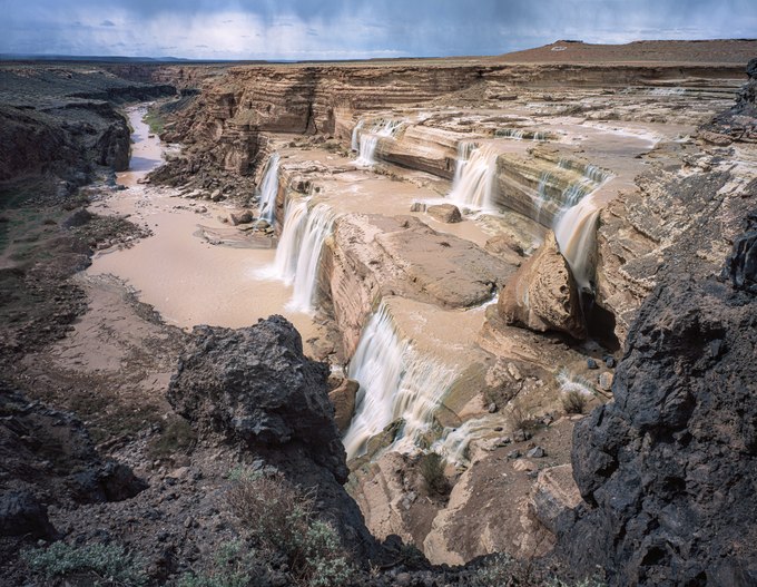 98. Spring Melt, Falls of the Little Colorado, Arizona.jpg