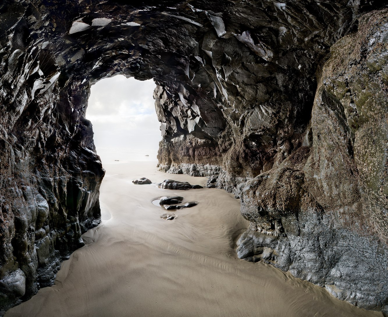 46. Sea Cave, Cape Lookout Beach, Oregon.jpg
