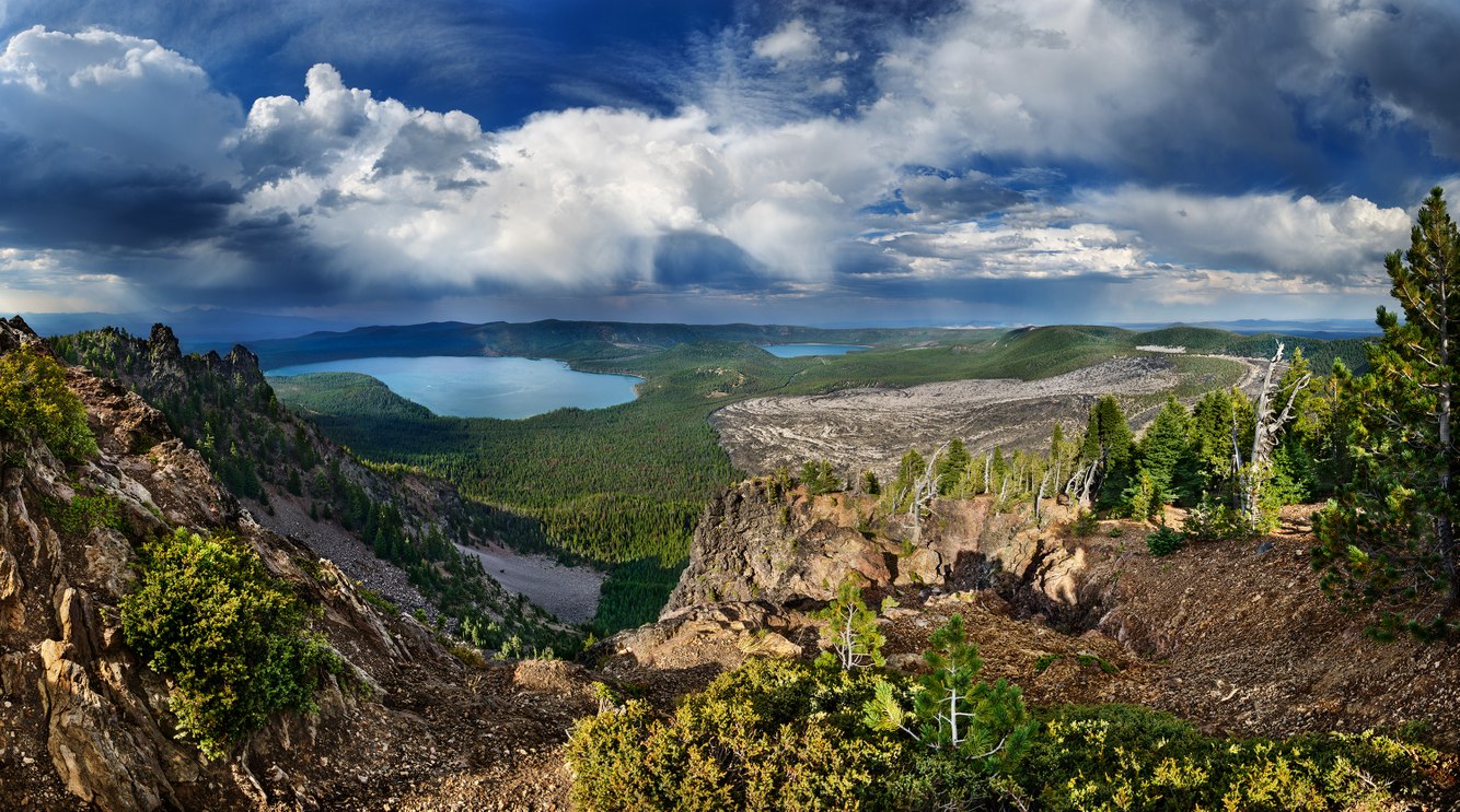 119. View Looking North from Paulina Peak, Newberry Crater, Oregon 3.14.2025.jpg