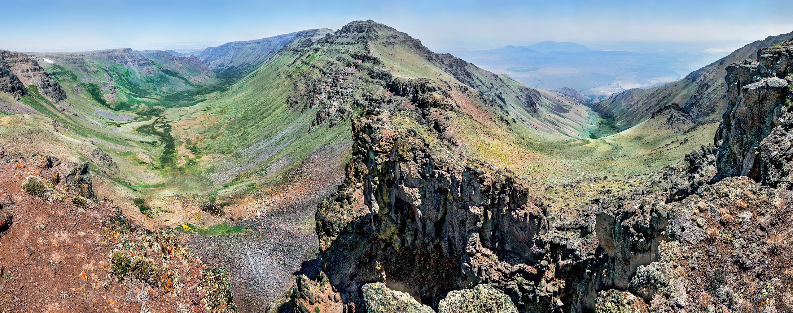 Kiger and Mosquito Gorges, Steens Mountain, Oregon