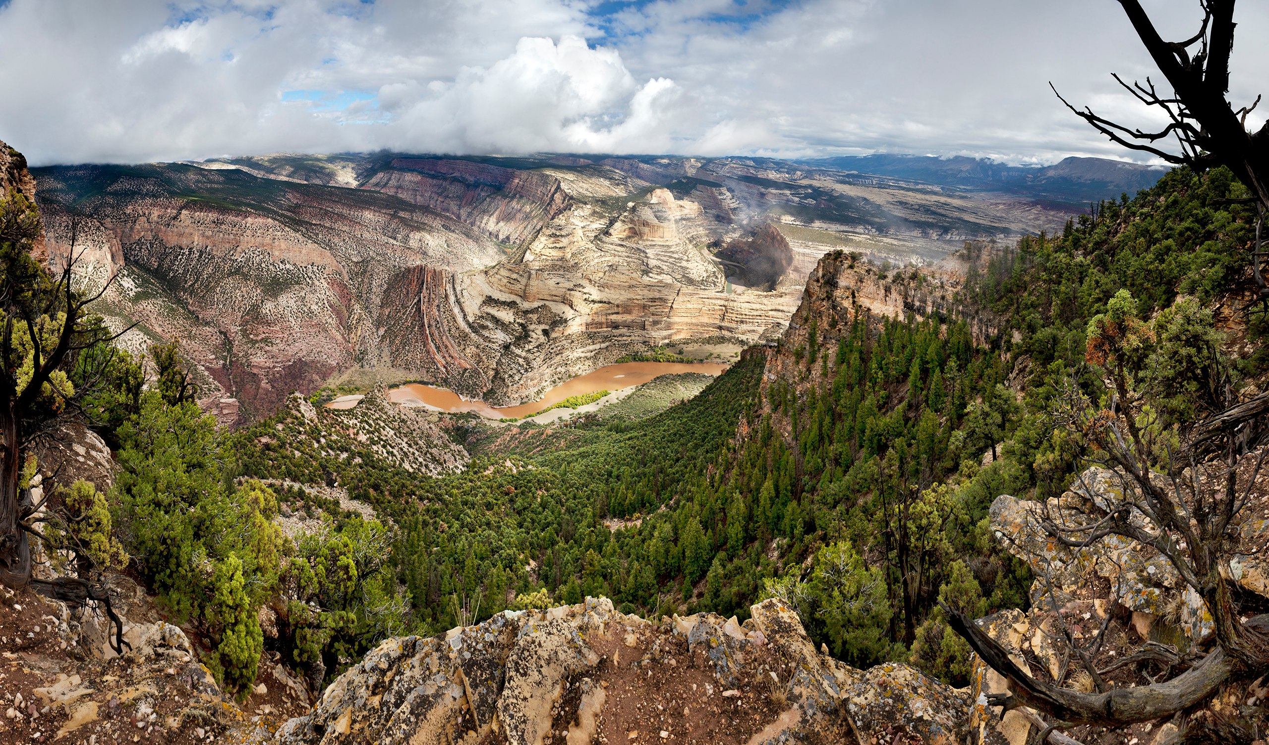 Looking East from Harper's Corner, Dinosaur National Monument, Colorado 