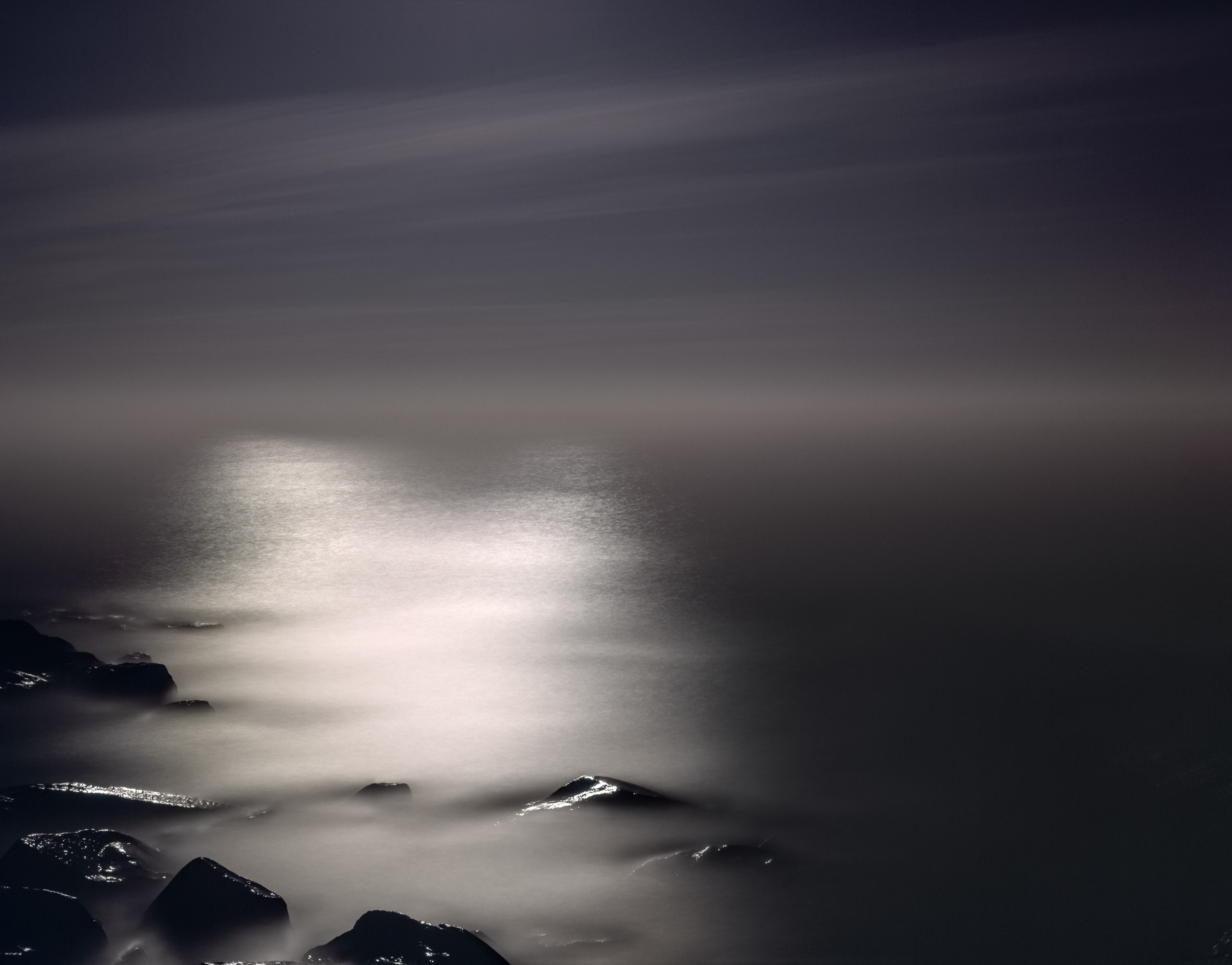 Ocean Moonlight, near Seaside, Oregon 