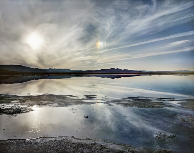 102. Sun Dog, Dry Bristol Lake, Mojave Dersert, California 3.16.2025.jpg